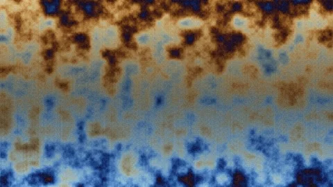 Creative abstract texture with blue and brown shades Stock Footage 338179888