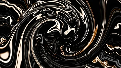 Creative abstract twisted lines flowing fast loop background Stock Footage 136691016