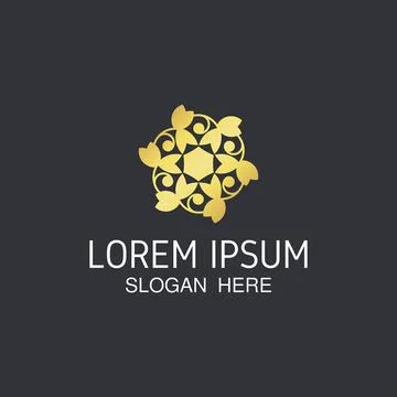 Creative abstract vector element for logo Stock Illustration