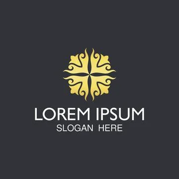 Creative abstract vector emblem for logo design Stock Illustration