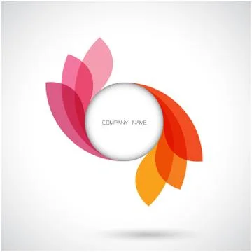 Creative abstract vector logo design template. Stock Illustration