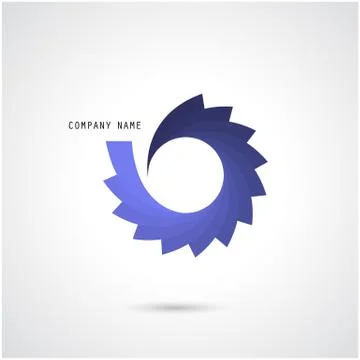 Creative abstract vector logo design template. Stock-Illustration