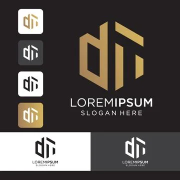 Creative Alphabet Logo Design. Vector Logo Design with icon, Logo Design, V.. Illustrazione stock