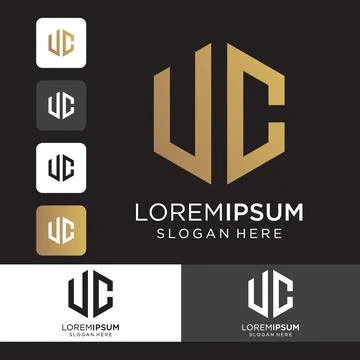 Creative Alphabet Logo Design. Vector Logo Design with icon, Logo Design, V.. Stock Illustration