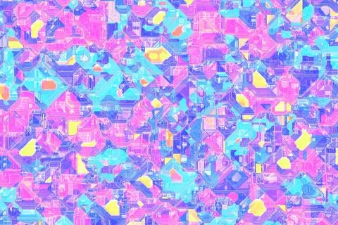 Creative amazing optic wire multi colored acid pattern digitally drawn texture Stock Illustration