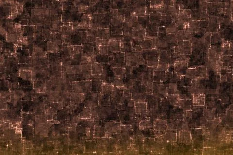 Creative amazing red tech digital shine digitally drawn texture or background Stock Illustration