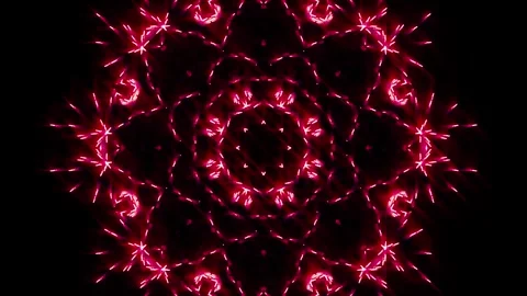 Creative and artistic abstract motion VJ background Stock Footage 340075580