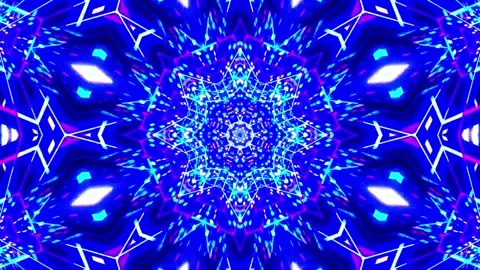 Creative and artistic abstract motion VJ background Stock Footage 340178990