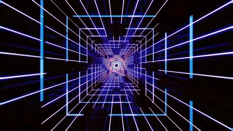 Creative and artistic abstract motion VJ background Stock Footage 340179043