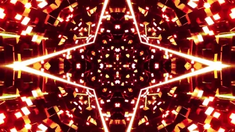 Creative and artistic abstract motion VJ background Stock Footage 340179062
