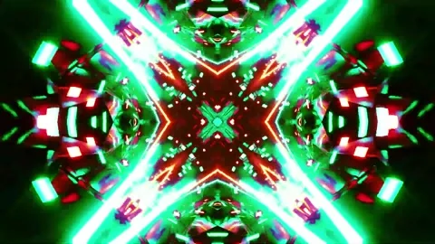 Creative and artistic abstract motion VJ background Stock Footage 340179085