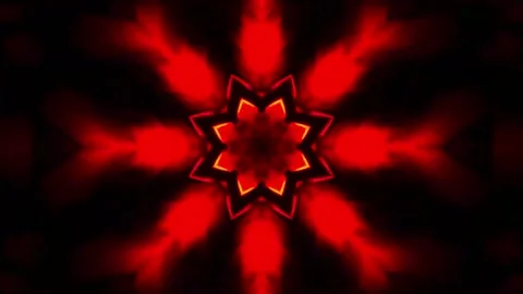Creative and artistic abstract motion VJ background Stock Footage 340179121