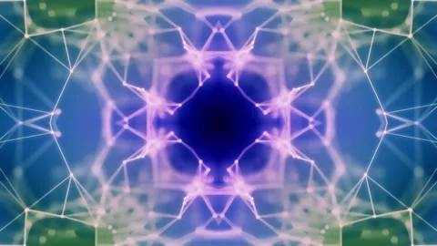 Creative and artistic abstract motion VJ background Stock Footage 340179127