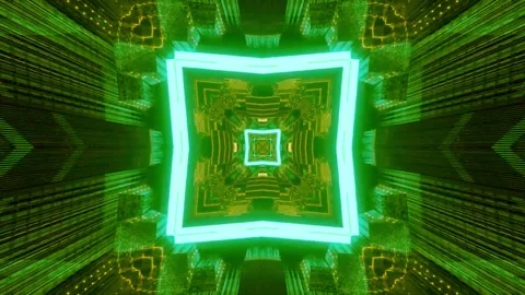 Creative and artistic abstract motion VJ background Stock Footage 340179140
