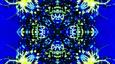 Creative and artistic abstract motion VJ background Stock Footage 340179234