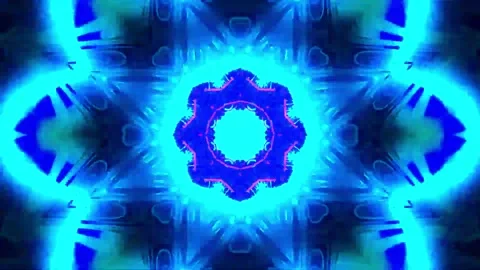 Creative and artistic abstract motion VJ background Stock Footage 340179235