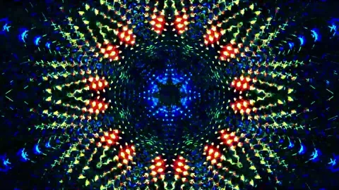 Creative and artistic abstract motion VJ background Stock Footage 340179238