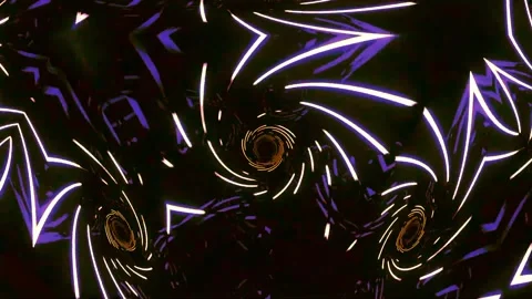 Creative and artistic abstract motion VJ background Stock Footage 340179275