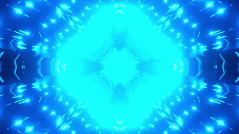 Creative and artistic abstract motion VJ background Stock Footage 340179281