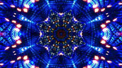 Creative and artistic abstract motion VJ background Stock Footage 340179289
