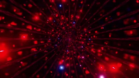 Creative and artistic abstract motion VJ background Stock Footage 340179319