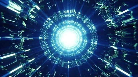 Creative and artistic abstract motion VJ background Stock Footage 340179321