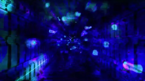 Creative and artistic abstract motion VJ background Stock Footage 340179324
