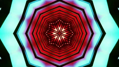 Creative and artistic abstract motion VJ background Stock Footage 340179339