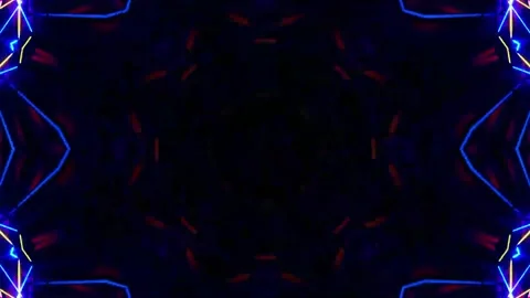 Creative and artistic abstract motion VJ background Stock Footage 340179353