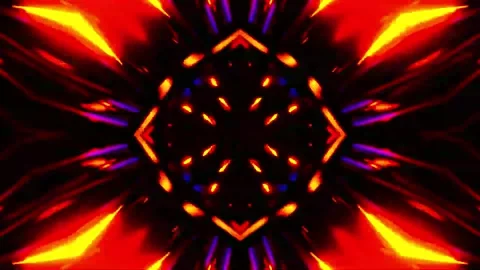 Creative and artistic abstract motion VJ background Stock Footage 340179441