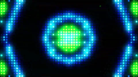 Creative and artistic abstract motion VJ background Stock Footage 340179459