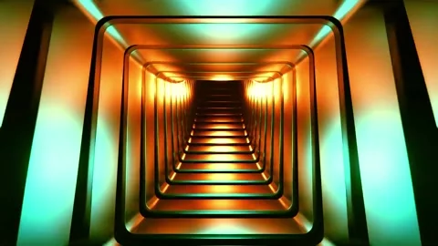 Creative and artistic abstract motion VJ background Stock Footage 340179463
