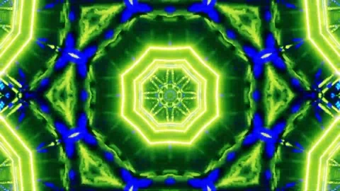 Creative and artistic abstract motion VJ background Stock Footage 340179479