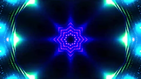 Creative and artistic abstract motion VJ background Stock Footage 340179505