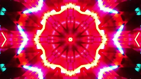 Creative and artistic abstract motion VJ background Stock Footage 340179506