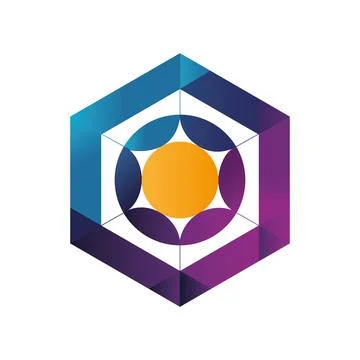 Creative and Elegant Minimalistic Logo Design Vector for Technology and Software イラスト素材