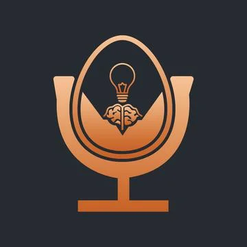 Creative and Elegant Minimalistic Logo Design Vector for Technology and Software Stock Illustration