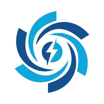 Creative and Elegant Minimalistic Logo Design Abstract swirl vortex logo family  Stock Illustration