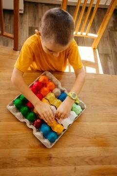 Creative and mindful activities for elementary school children Stock Photos