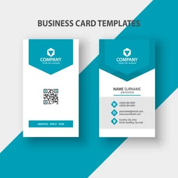 Creative And Modern Professional Business Card Template Stock Illustration