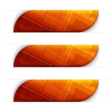 Creative and nice design for an advertising banner Illustrazione stock