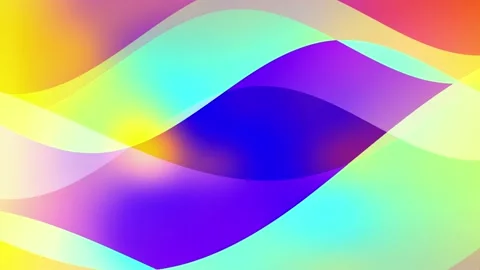 Creative animated  colorful liquid wave backdrop motion video.4k seamless loop Stock Footage 170411001