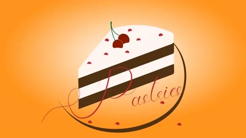 Cake Logo Stock Footage ~ Royalty Free Stock Videos | Pond5