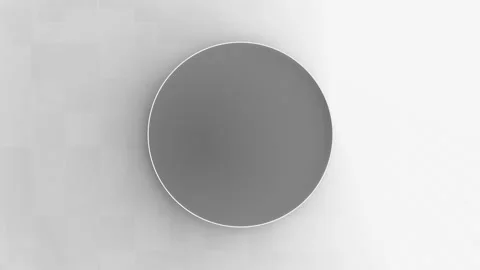 Creative animation showcasing dynamic shapes and forms in a minimalist design Stock Footage 300271252