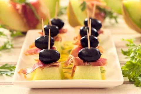 Creative appetizer Stock Photos