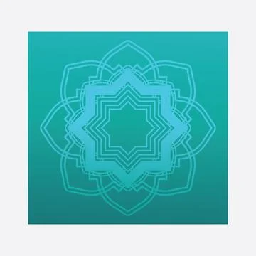 Creative Arabic Islamic Ramadan Kareem in crescent moon shape with lamp for.. Stock Illustration