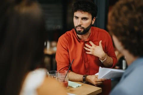 Creative Architects and Engineers Collaborating on Successful Urban Planning Stock Photos