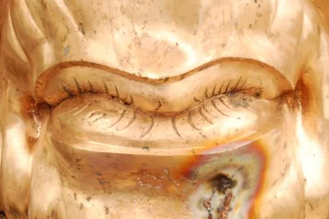 Creative artwork by welding copper and gold metal Stock Photos