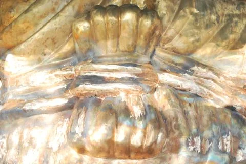 Creative artwork by welding copper and gold metal 库存照片