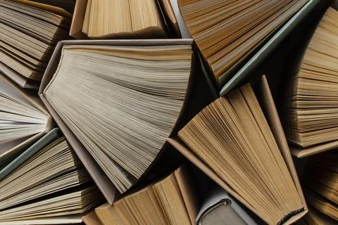 Creative assortment with different books. High quality beautiful photo concep Foto stock